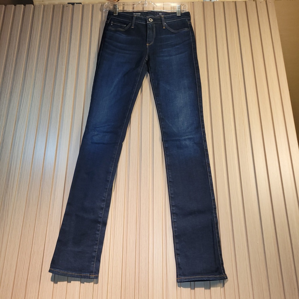 AG Adriano Goldschmied The Harper Essential Straight Jeans Dark Wash 24R